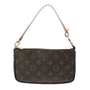Louis Vuitton Monogram Canvas Pochette Accessoires Brown Accessory